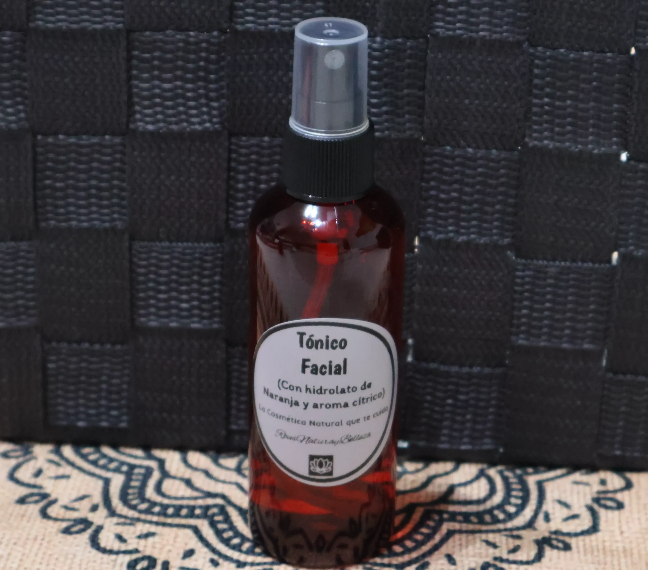 Tónico facial de naranja